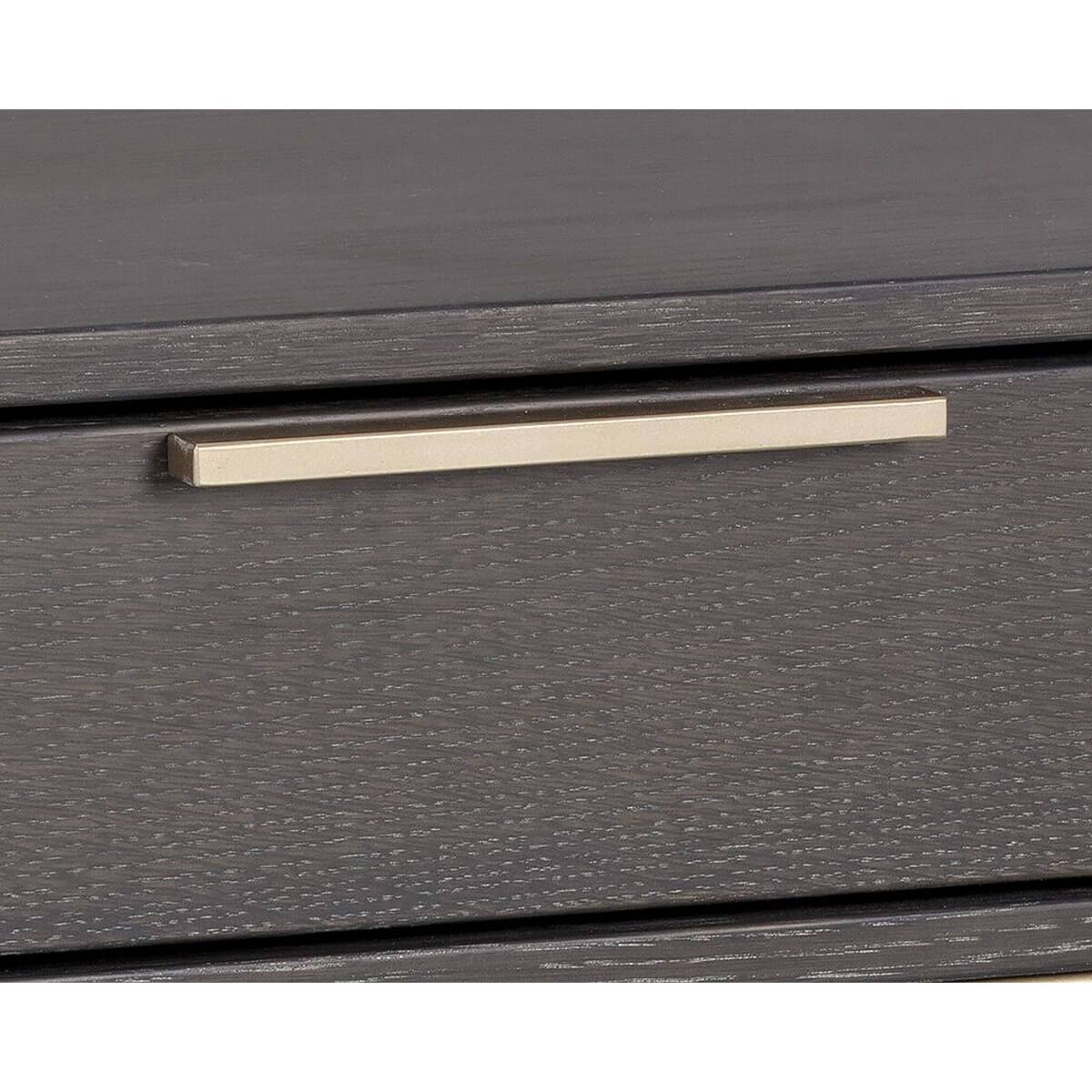 Rebel Nightstand, Charcoal Grey High Fashion Home