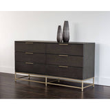 Rebel Dresser, Charcoal Grey - Furniture - Bedroom - High Fashion Home