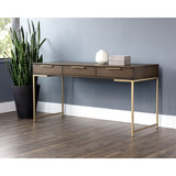 Rebel Desk, Raw Umber - Furniture - Office - High Fashion Home
