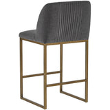 Nevin Counter Stool, Shadow Grey - Furniture - Dining - High Fashion Home