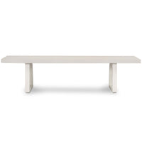 Cyrus Dining Bench, Natural Sand-Furniture - Dining-High Fashion Home