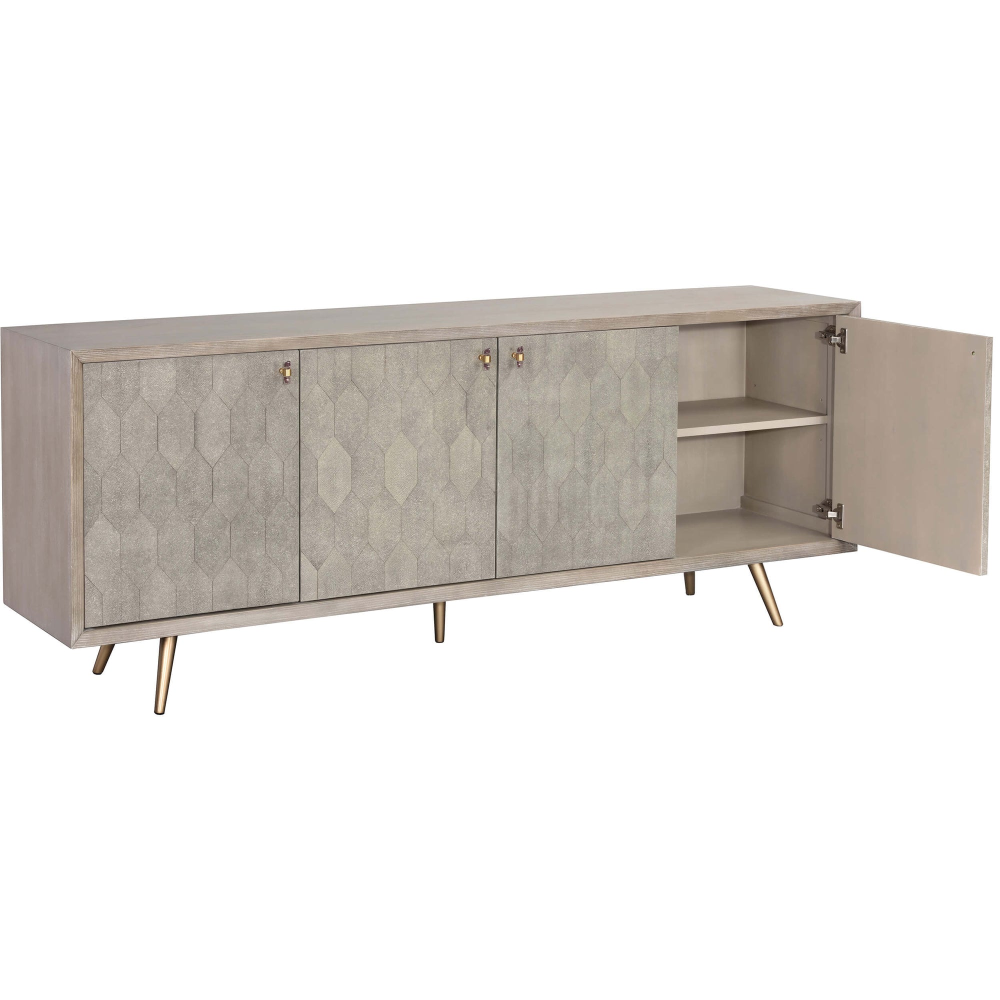 Shagreen credenza shop