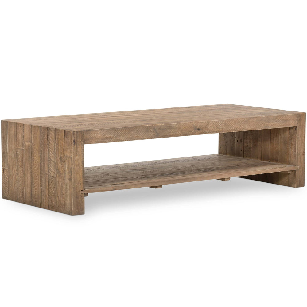 Beckwourth Coffee Table, Sierra Rustic Natural-Furniture - Accent Tables-High Fashion Home