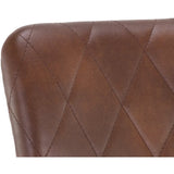 Virtu Swivel Office Chair, Bravo Cognac - Furniture - Office - High Fashion Home