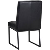 Spyros Dining Chair, Coal Black - Furniture - Dining - High Fashion Home