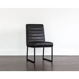 Spyros Dining Chair, Coal Black - Furniture - Dining - High Fashion Home