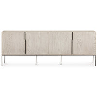 Archie Sideboard, Vintage White Oak-Furniture - Storage-High Fashion Home