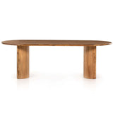 Paden Dining Table, Sandy Acacia-Furniture - Dining-High Fashion Home