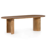 Paden Dining Table, Sandy Acacia-Furniture - Dining-High Fashion Home