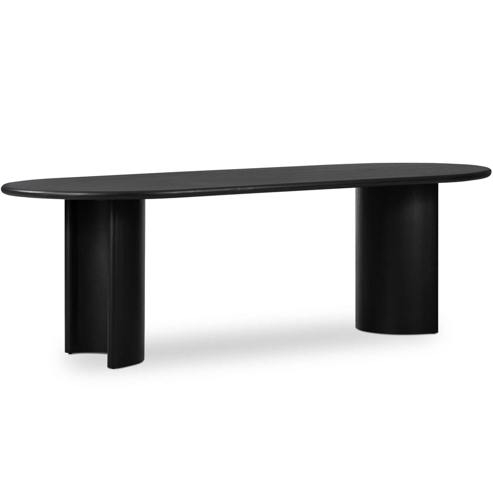 Paden Dining Table, Aged Black