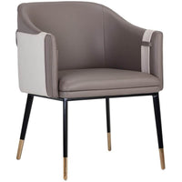 Carter Chair, Napa Taupe - Modern Furniture - Accent Chairs - High Fashion Home