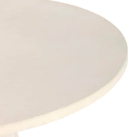 Bowman Outdoor Dining Table, White Concrete-Furniture - Dining-High Fashion Home