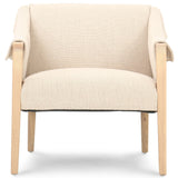 Bauer Chair, Irving Flax-Furniture - Chairs-High Fashion Home