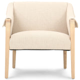 Bauer Chair, Irving Flax-Furniture - Chairs-High Fashion Home