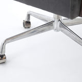 Bryson Leather Desk Chair, Chaps Ebony-High Fashion Home