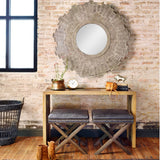 Elyse Ottoman, Durango Smoke-High Fashion Home