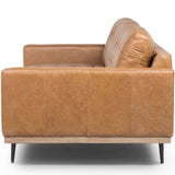 Lexi Leather Sofa, Sonoma Butterscotch-Furniture - Sofas-High Fashion Home