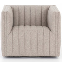 Augustine Swivel Chair, Orly Natural-Furniture - Chairs-High Fashion Home