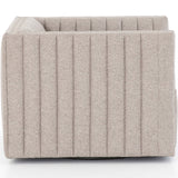 Augustine Swivel Chair, Orly Natural-Furniture - Chairs-High Fashion Home