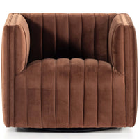 Augustine Swivel Chair, Surrey Auburn-Furniture - Chairs-High Fashion Home