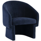 Lauryn Chair, Danny Navy-Furniture - Chairs-High Fashion Home