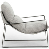 Emmett Sling Chair, Merino Porcelain-Furniture - Chairs-High Fashion Home
