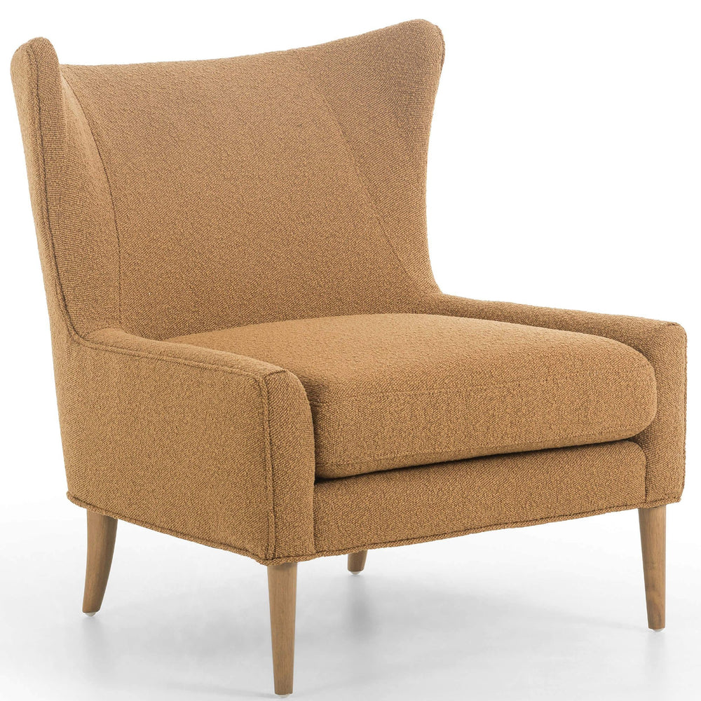 Marlow Wing Chair, Copenhagen Amber-Furniture - Chairs-High Fashion Home