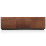 Maxx Leather Sofa, Heirloom Sienna-High Fashion Home