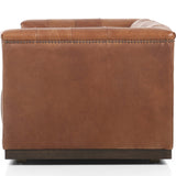 Maxx Leather Sofa, Heirloom Sienna-High Fashion Home
