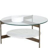 Makayla Coffee Table-Furniture - Accent Tables-High Fashion Home