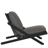 Bari Lounge Chair, Charcoal Gracebay Grey-Furniture - Chairs-High Fashion Home