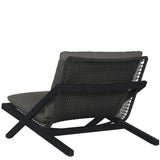 Bari Lounge Chair, Charcoal Gracebay Grey-Furniture - Chairs-High Fashion Home
