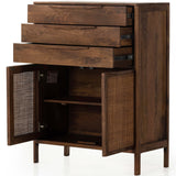 Sydney Tall Dresser, Brown Wash-High Fashion Home