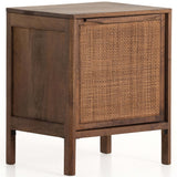 Sydney Left Nightstand, Brown Wash-High Fashion Home