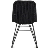 Dema Outdoor Dining Chair, Dark Grey, Set of 2-Furniture - Dining-High Fashion Home