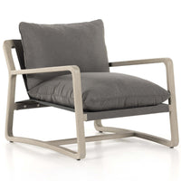 Lane Outdoor Chair, Charcoal-Furniture - Chairs-High Fashion Home