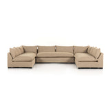 Grant 5 Piece Sectional, Heron Sand-Furniture - Sofas-High Fashion Home