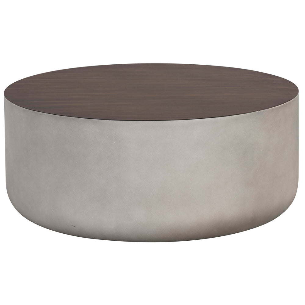 Diaz Coffee Table, Grey/Wood Grain Brown