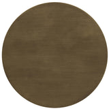 Diza End Table, Marble Look/Antique Brass-Furniture - Accent Tables-High Fashion Home