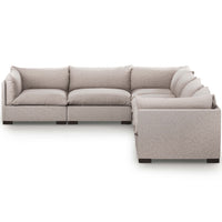 Westwood 6 Piece Sectional, Bayside Pebble-Furniture - Sofas-High Fashion Home