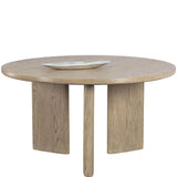 Giulietta Dining Table 55" Round, Weathered Oak-Furniture - Dining-High Fashion Home