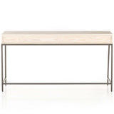 Trey Modular Writing Desk, Dove Poplar-Furniture - Office-High Fashion Home