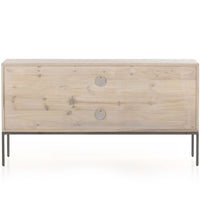 Trey Modular Filing Credenza, Dove Poplar-Furniture - Storage-High Fashion Home