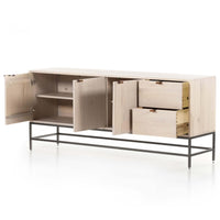 Trey Sideboard, Dove Poplar-Furniture - Storage-High Fashion Home