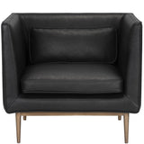 Batavia Armchair, Vintage Black-Furniture - Chairs-High Fashion Home