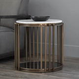 Naxos End Table-Furniture - Accent Tables-High Fashion Home