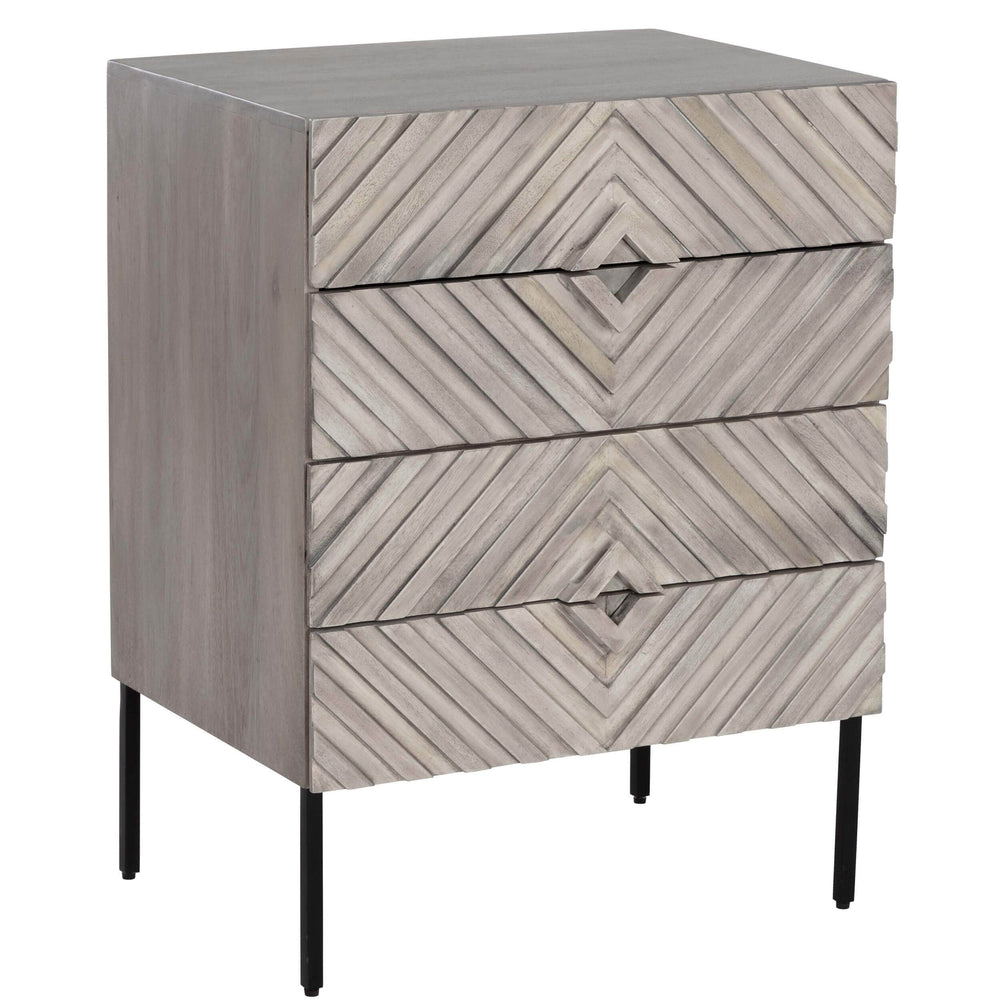 Noemi Nightstand-Furniture - Accent Tables-High Fashion Home