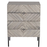 Noemi Nightstand-Furniture - Accent Tables-High Fashion Home