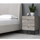 Noemi Nightstand-Furniture - Accent Tables-High Fashion Home