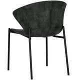 Eric Dining Chair, Nono Dark Green, Set of 2-Furniture - Dining-High Fashion Home